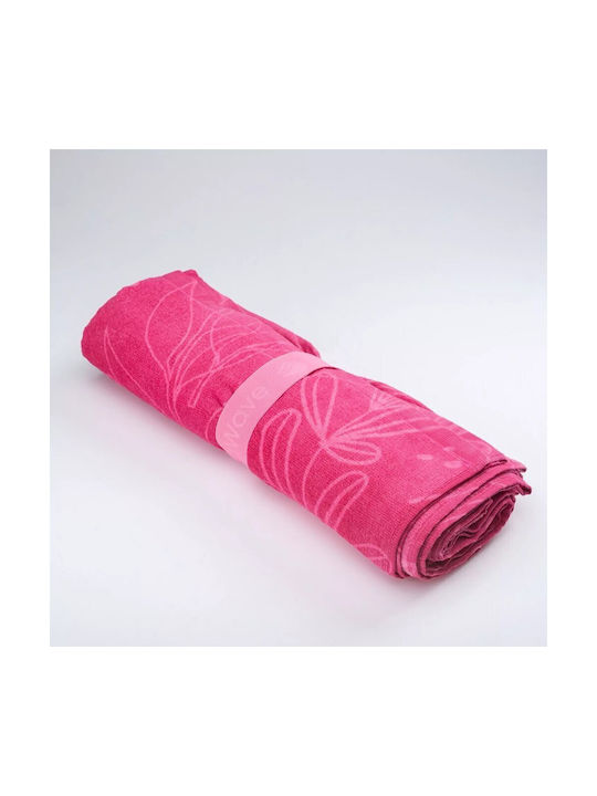 Aquawave Prosoape de sală de sport 100% bumbac Roz 180x75cm