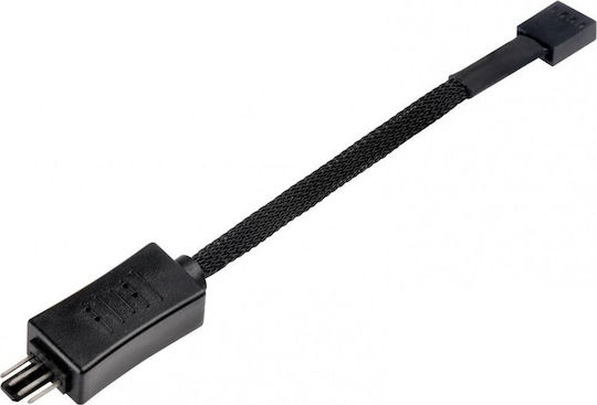 Silverstone Sst Cpf05 Black - Cable 0.1m Μαύρο SST-CPF05
