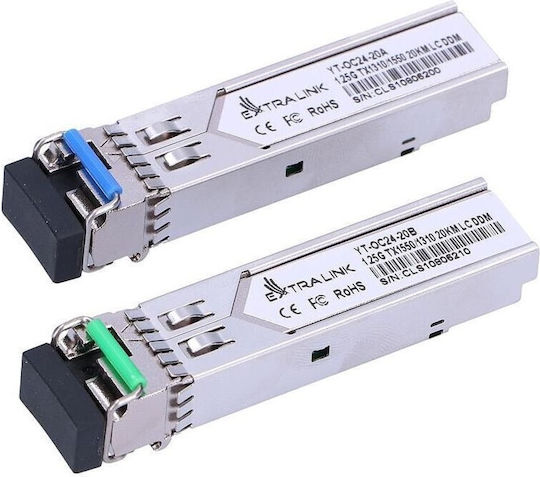 Extralink Sfp125gu Sfp Wdm 13101550nm 20