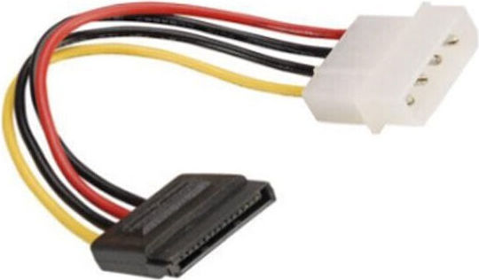 Savio 4-Pin Molex - 15-Pin Sata Kabel 0.18m Mehrfarbig (AK-10)