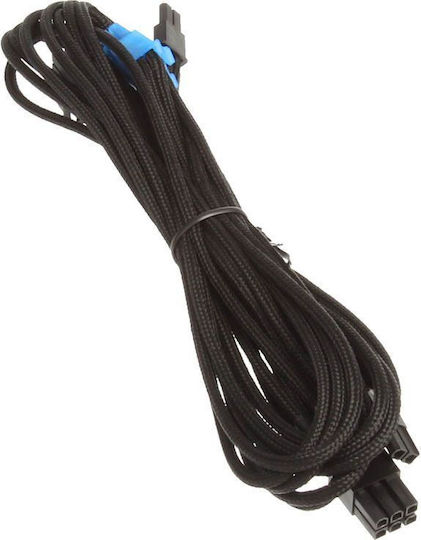 Silverstone 6+2 пина PCIe - 6+2 пина PCIe Кабел 0.55м Черен (SST-PP06B-2PCIE70)