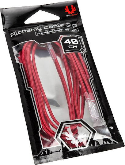 BitFenix Alchemy 2.0 PSU Cable - Cable 0.4m Κόκκινο BFX-ALC-40CMLR-RP