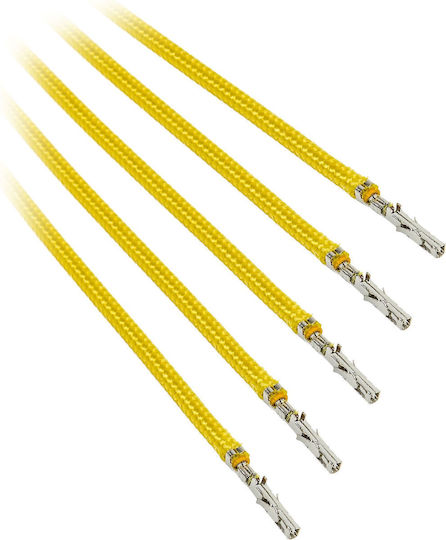 BitFenix Alchemy 2.0 PSU Cable - Cable 0.4m Yellow (BFX-ALC-40CMLY-RP)