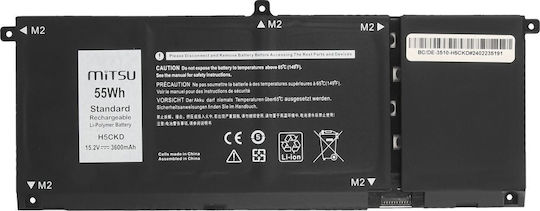 Mitsu Akku Dell Latitude 15 3510 Inspiron 13 7306 15.2v