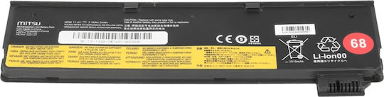 Mitsu Compatible Battery for Lenovo ThinkPad Lenovo 45N1126, Lenovo 45N1127 with 2060mAh