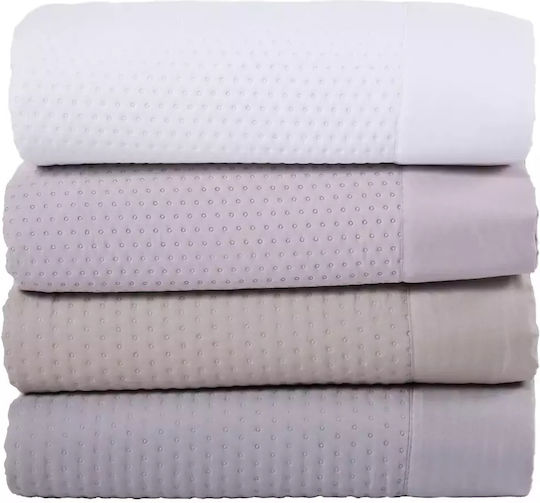 Das Home 9654 Κουβερλί Μονό Microfiber Nude 160x240cm