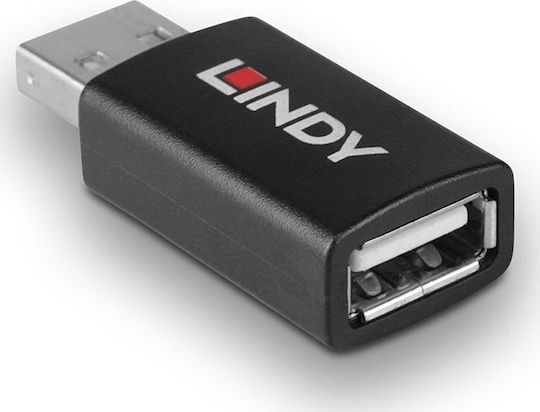 Αντάπτορας Usb Lindy 2.0 Typ A To A Data Blocker Battery Charging 1.2