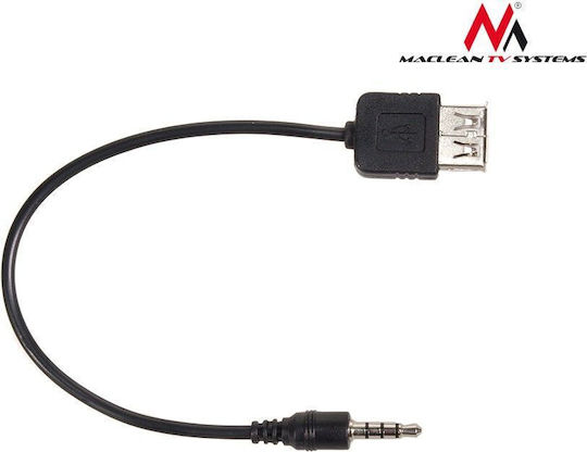 Maclean Energy Converter 3.5mm male to USB-A female 1pcs MCTV-693