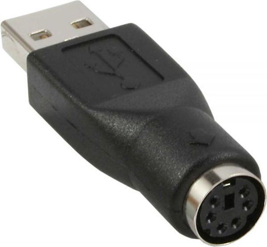 InLine Convertor PS/2 masculin în PS/2 masculin 1buc 33102K