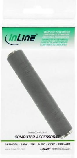 InLine InLine 6.3mm Weiblich auf 6.3mm Weiblich Konverter 1 Stück
