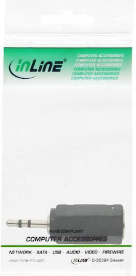 InLine InLine 2.5mm Male to 3.5mm Female Converter 1 Piece 99308