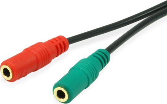 Equip Convertor 3.5mm Masculin În 3.5mm 2x Femelă 1 Bucată 147943