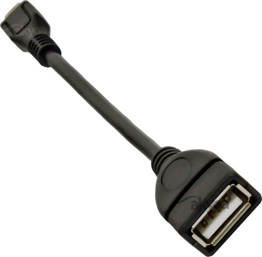 Akyga Konverter USB-A weiblich zu Micro-USB männlich 1Stück AK-AD-09