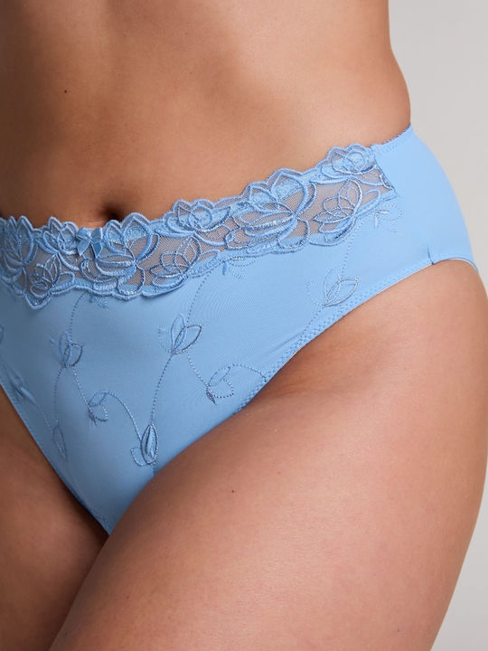 Diva High-waisted Women's Slip Bel Air Blue