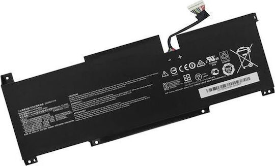 Coreparts Laptop-Akku Msi 51,30Wh Li-pol 11,4V 4500mAh Modern 15 A10M MS-1551 Modern 15 A10M-001XFR Modern 15 A10M-002FR