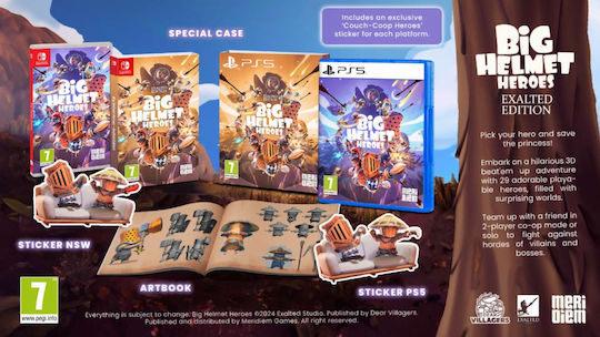 Big Helmet Heroes Exalted Edition Switch Game