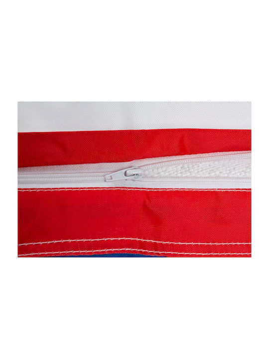 Bean Bag Bolster Poof Red