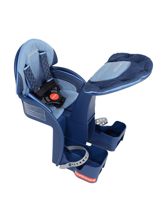 WeeRide Front Kids Bicycle Seat Frame Blue