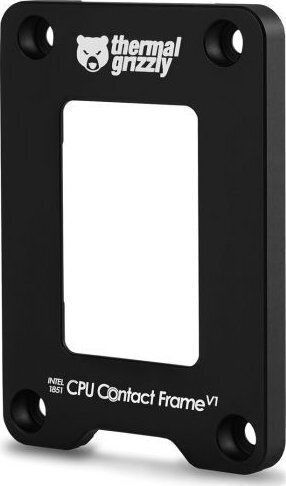 Thermal Grizzly Grizzly Intel 1851 Cpu Contact Frame V1 Black