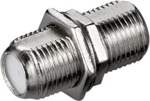Anga Μετατροπέας F-Connector female σε F-Connector female Ασημί 1τμχ 271-316