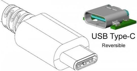 Techly Конвертор USB-C мъжки към VGA женски Бял 1бр 020423