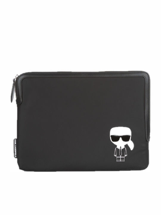 Karl Lagerfeld Karl & Choupette Geantă Husă pentru laptop 16" în culoarea Negru