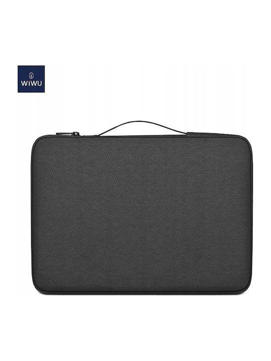 Wiwu Pilot Αδιάβροχη Τσάντα Ώμου / Χειρός για Laptop 13" σε Μαύρο χρώμα
