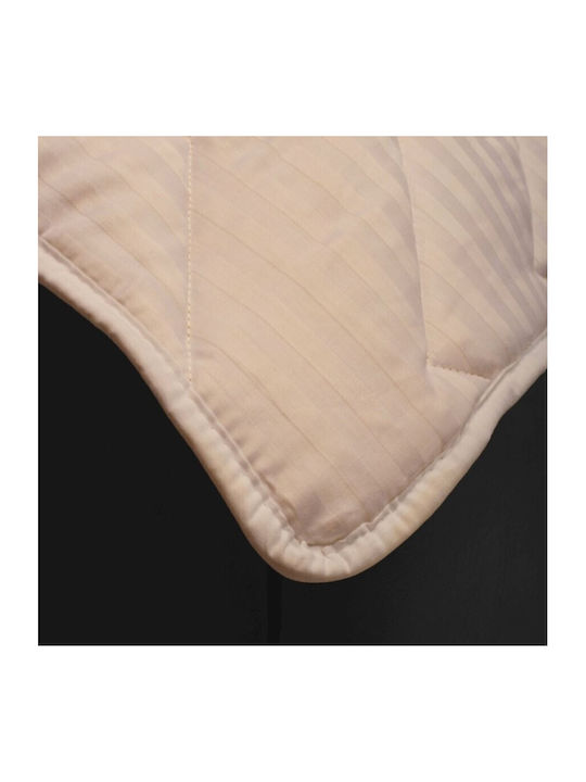 Pucioasa Husă de pătură De Lână Dublu 200x215cm Cappuccino 400 g/mp²Gsm