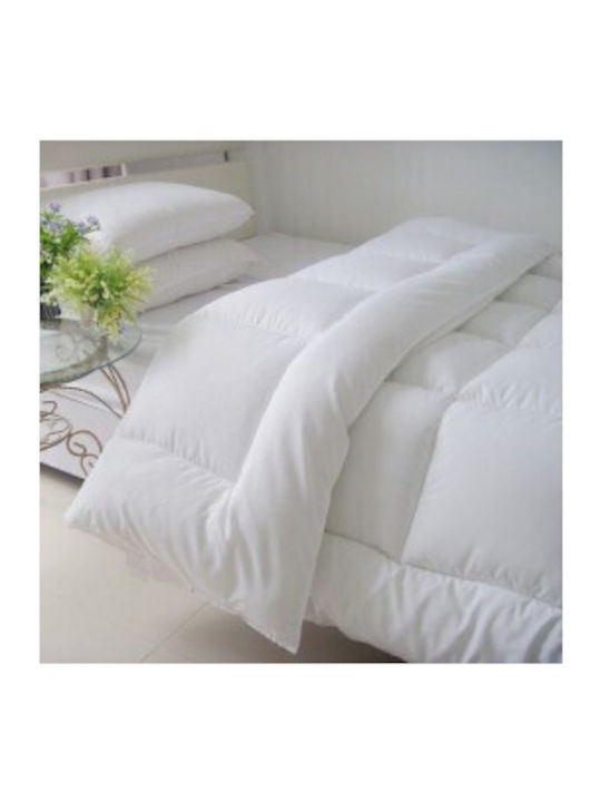 Pucioasa Husă de pătură De Lână Single 140x210cm Alb 400 g/mp²Gsm