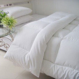Pucioasa Husă de pătură De Lână Single 140x210cm Alb 400 g/mp²Gsm
