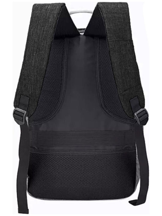 Waterproof Backpack for Laptop with USB Port in Black Color AT00012586
