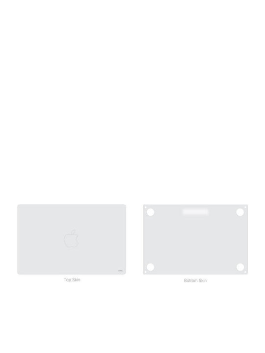 Jcpal Jcpal Jcpal Macguard 2in1 Skin Set Tasche Fall für Laptop 13" in Silber Farbe