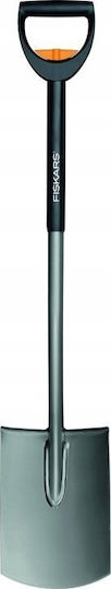 Ergonomic Straight Shovel 1067512 Grey Fiskars