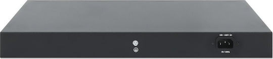 Intellinet 561426 Управление на L2 PoE+ Switch с 24 Портове Гигабитови (1Gbps) Ethernet и 4 SFP Портове