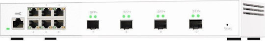 QNap QSW-M2106-4S Gestionat L2 Switch cu 6 Porturi Ethernet și 4 Porturi SFP