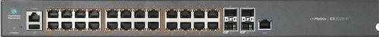 Cambium Networks cnMatrix EX2028-P Managed L2 PoE+ Switch με 24 Θύρες Gigabit (1Gbps) Ethernet και 4 SFP Θύρες
