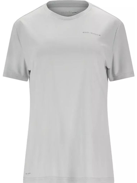 Damen Sportlich T-Shirt Schnell trocknend Gray