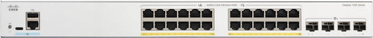 Cisco Catalyst C1200-24FP-4X Managed L2 / L3 PoE++ Switch with 24 Ethernet Ports and 4 SFP Ports