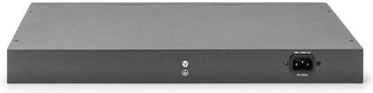 Digitus DN-95348-2 Unmanaged PoE Switch με 24 Θύρες Gigabit (1Gbps) Ethernet και 2 SFP Θύρες