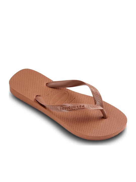 Top Senses Flip Flops in Brown Colour