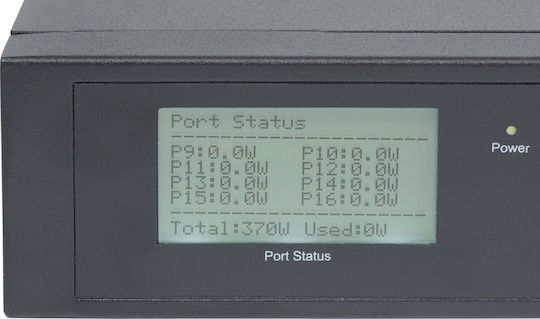 Intellinet LCD Screen Unmanaged L2 PoE+ Switch με 24 Θύρες Gigabit (1Gbps) Ethernet και 2 SFP Θύρες