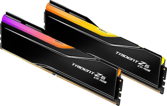 G.Skill Trident Z5 CK RGB DDR5 48GB RAM με 2x24GB Modules και Ταχύτητα 8200 για Desktop