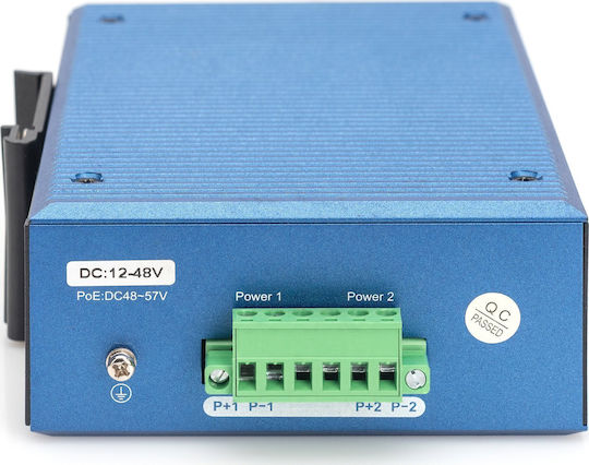 Digitus Unmanaged L2 Switch with 8 Gigabit (1Gbps) Ethernet Ports and 2 SFP Ports