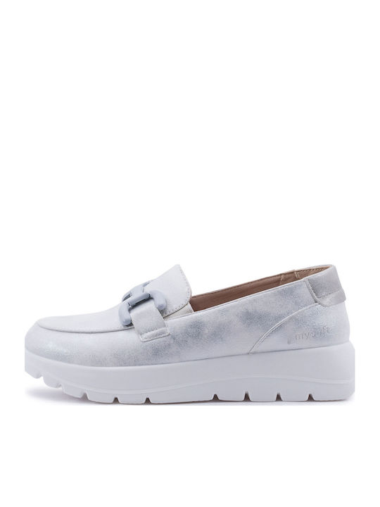 Γυναικεία Loafers σε Μπεζ Χρώμα