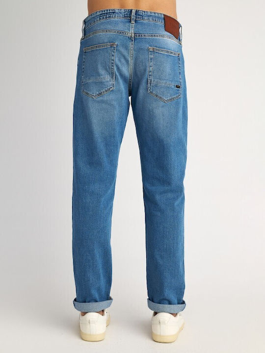 Typos Men's Jeans Pants with Regular Fit Blue