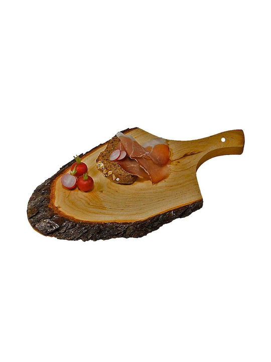 Bakaji Placă De Servire Brânză Din Lemn 45x17x2cm