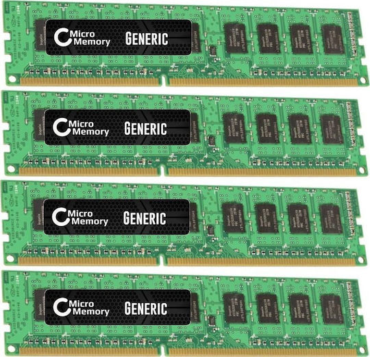 CoreParts 32GB DDR3 RAM with 4 Modules (4x8GB) and 1600 Speed for Desktop