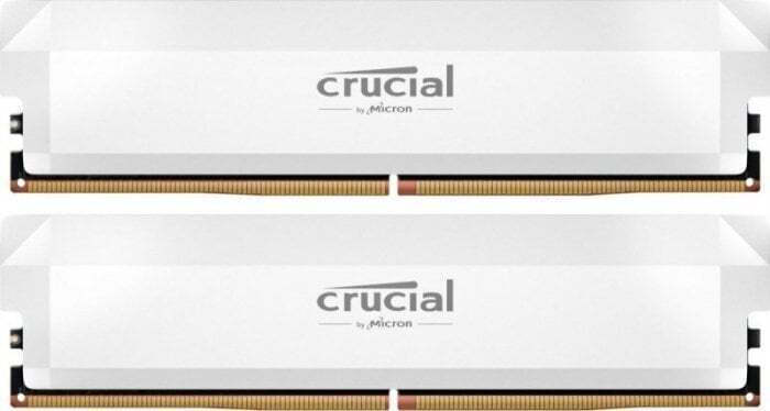 Crucial Pro Overclocking 64GB DDR5 RAM cu 2 module (2x32GB) și