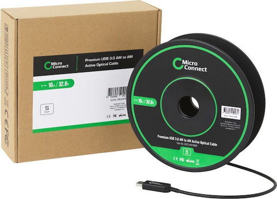 Microconnect 10m USB 3.0 Cable A-Male (USB3.0AA10BOP)