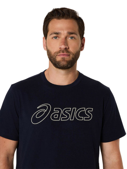 Αθλητικό T-shirt Navy Μπλε
